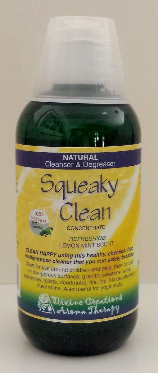 Squeaky Clean- concentrate 8 oz – Divine Creations AromaTherapy