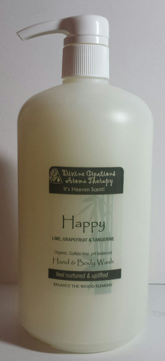 Happy Body Wash Divine Creations AromaTherapy