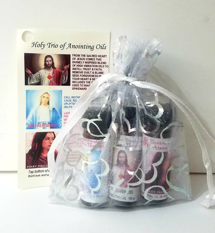 Holy Trio of Anointing Oils