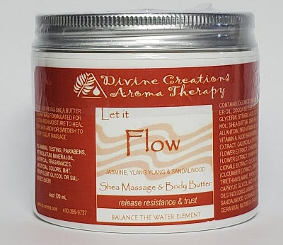 Let it Flow Shea Massage & Body Butter